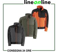 Kapriol Tenere Pro Felpa in Pile Fleece Softshell Resistente al Freddo con Inserti Riflettenti Tasca Frontale con Zip e Anello Porta Badge