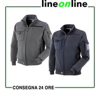 Felpa da lavoro multitasche Neri Brez full zip invernale