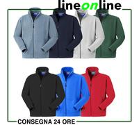 Rossini Felpa Canberra con zip L/ZIP 80/20 290 g Blu XL