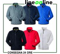 Felpa da lavoro Rossini Task pile con zip lunga