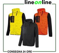 FELPA U-POWER RAINBOW ARANCIONE FLUO TAGLIA M RAINBOW-UPOEY174OF-M U-POWER