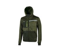 Felpa da lavoro Upower Dark green Galaxy taglia S