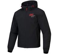 Felpa da moto Alpinestars RADIUM TECH HOODIE MM93 nera-rossa-grigia 4XL