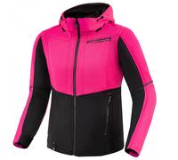 Felpa da motociclista da donna Shima Daybreaker nera-rosa L
