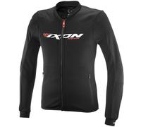 Felpa da motociclista IXON Arma nera-bianca-rosso fluo L