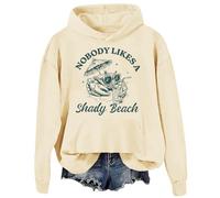 Felpa da spiaggia con cappuccio "Nobody Like A Shady Beach", Khika-2, XL