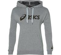 Felpa da tennis da donna Asics Big Asics OTH W - mid grey heather/dark grey - Grigio (S)