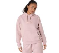 Felpa da tennis da donna Asics Logo Fleece Pullover - morganite - Rosa (XS)