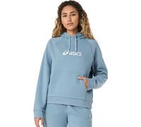 Felpa da tennis da donna Asics Logo Fleece Pullover - saba blue - Blu (L)