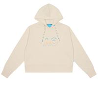 Felpa da tennis da donna Australian Open Oversized Logo - Beige (L)