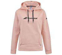 Felpa da tennis da donna Babolat Exercise Hood Sweat Women - tropical peach - Rosa (XL)
