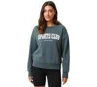 Felpa da tennis da donna Björn Borg Ace Boyfriend Crew - urban chic - Grigio (L)