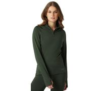 Felpa da tennis da donna Björn Borg Borg Midlayer - Verde (XS)