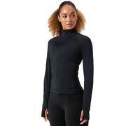 Felpa da tennis da donna Björn Borg Full Zip Midlayer - black beauty - Nero (M)