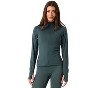 Felpa da tennis da donna Björn Borg Full Zip Midlayer - urban chic - Verde (S)