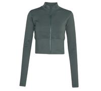 Felpa da tennis da donna Calvin Klein Sameless Full Zip - urban chic - Grigio (S)