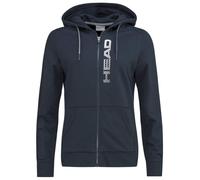 Felpa con cappuccio zip per donna Head Club Greta Bleu S