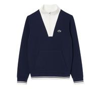 Felpa da tennis da donna Lacoste Heritage UV Protect - navy blue/white - Blu (M)