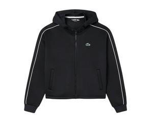 Felpa da tennis da donna Lacoste Sport Ultra Dry - black/white - Nero (L)