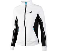 Felpa da tennis da donna Lotto Squadra W II - bright white/all black - Bianco (S)