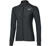 Felpa da tennis da donna Mizuno Training Jacket - black melange - Nero (XS)