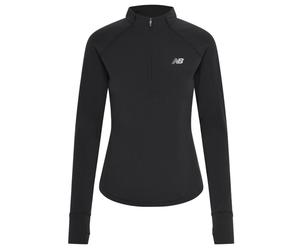 Felpa da tennis da donna New Balance Harmony Half Zip - Nero (L)