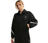 Nike Felpa da tennis Advantage Dri-FIT Full-Zip Donna Nero/Bianco XS