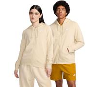 Felpa da tennis da donna Nike Sportswear Club Fleece Full Zip Hoodie - sanddrift/white - Beige (XS)