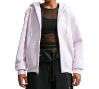 Felpa da tennis da donna Nike Studio Fleece Medium Weight Full Zip - bleached lilac/white - Viola (XS)