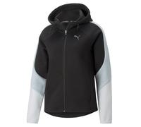 Felpa da tennis da donna Puma Evostripe Full Zip Hoodie - puma black - Nero (S)