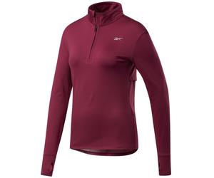 Felpa da tennis da donna Reebok Workout Running 1/4 Zip W - punch berry - Rosa (XS)