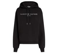 TOMMY HILFIGER Felpa nero / bianco, Taglia S