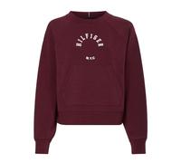 Felpa da tennis da donna Tommy Hilfiger RLX Sueded Modal C NK Sweatshirt - sueded rouge - Rosso (S)