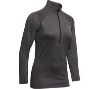 Felpa da tennis da donna Under Armour Tech 1/2 Zip - carbon heather/metallic silver XS