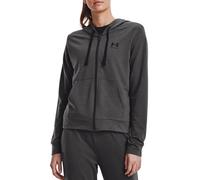 Felpa da tennis da donna Under Armour Women's UA Rival Terry Full-Zip Hoodie - jet gray/black S