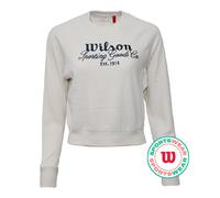 Felpa da tennis da donna Wilson Sideline Crew - Beige (XS)