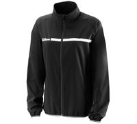 Felpa da tennis da donna Wilson Team II Woven Jacket W - Nero (M)
