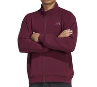 Felpa da tennis da uomo Adidas Cover Up - maroon - Viola (L)