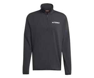 Felpa da tennis da uomo Adidas Terrex Multi Climawarm Half Zip Tech - black - Nero (XL)