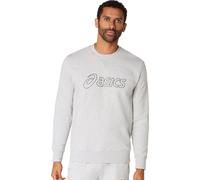 Felpa da tennis da uomo Asics Sweat - light grey heather - Grigio (M)