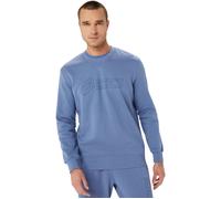 Felpa da tennis da uomo Asics Sweat Shirt - denim blue/thunder blue - Blu (XL)