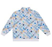 Felpa da tennis da uomo Australian Open Quarter Zip Fleece - Bianco (L)