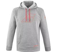 Felpa da tennis da uomo Babolat Strike Hood Sweat - high rise - Grigio (S)