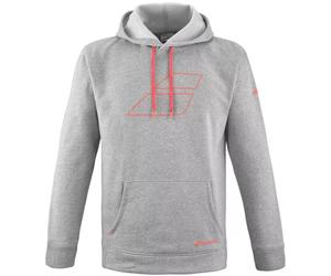 Felpa da tennis da uomo Babolat Strike Hood Sweat - high rise - Grigio (S)