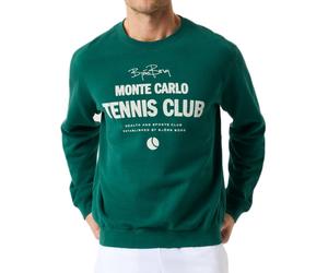 Felpa da tennis da uomo Björn Borg Classic Print - posy green - Verde (XL)