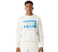 Felpa da tennis da uomo Björn Borg Classic Print - tofu - Beige (L)