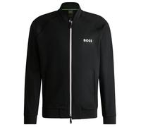 Felpa da tennis da uomo BOSS Samoo MB Full Zip - Nero (M)