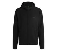 BOSS Giacca di felpa sportiva 'Sicon Active' grigio / nero, Taglia XXL