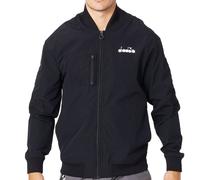 Felpa da tennis da uomo Diadora FZ Jacket Challenge - black - Nero (S)