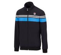 Felpa da tennis da uomo Fila Bruno Jacket - black - Nero (S)
